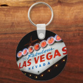 Porte-clés Bienvenue à Vegas Porte - clé (Recto)