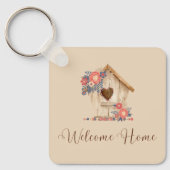 Porte-clés Bienvenue Accueil Realtor Félicitations (Recto)