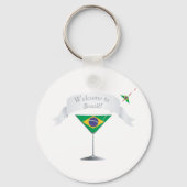 Porte-clés Bienvenue Au Brésil (Verso)