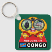 Porte-clés Bienvenue au Congo (Recto)