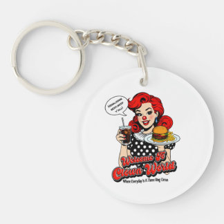 Porte-clés Bienvenue Au Porte - clé Acrylique Clown World