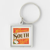 Porte-clés Bienvenue Au South Y'all (Devant)