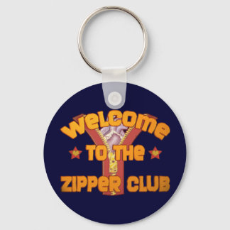 Porte-clés Bienvenue au Zipper Club