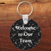 Porte-clés Bienvenue dans notre équipe de professionnels d'en (Recto)