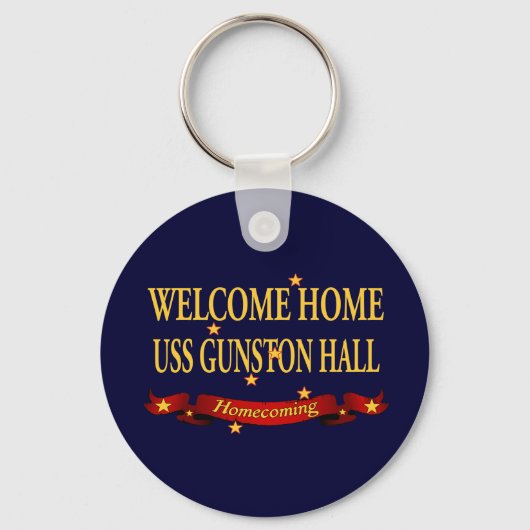 Porte-clés Bienvenue Maison USS Gunston Hall (Recto)