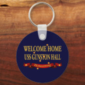 Porte-clés Bienvenue Maison USS Gunston Hall (Recto)