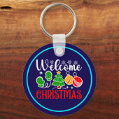 Porte-clés Bienvenue Noël (Recto)