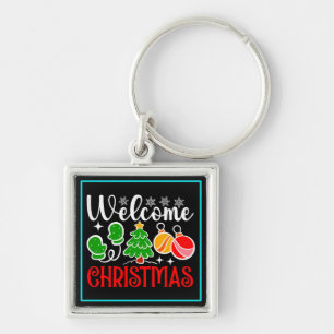 Porte-clés Bienvenue Noël