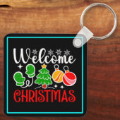 Porte-clés Bienvenue Noël-63758 (Verso)
