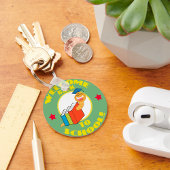 Porte-clés Bienvenue Retour À L'École Bookworm