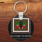 Porte-clés Bienvenue sur Magical Kenya : Hakuna Matata (Recto)