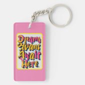 Porte-clés "Bienvenue vos rêves" (Dos)