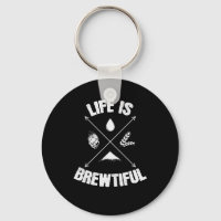 Bière brune life is beautiful