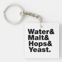 Bière = Eau & Malt & Hops & Yeast.