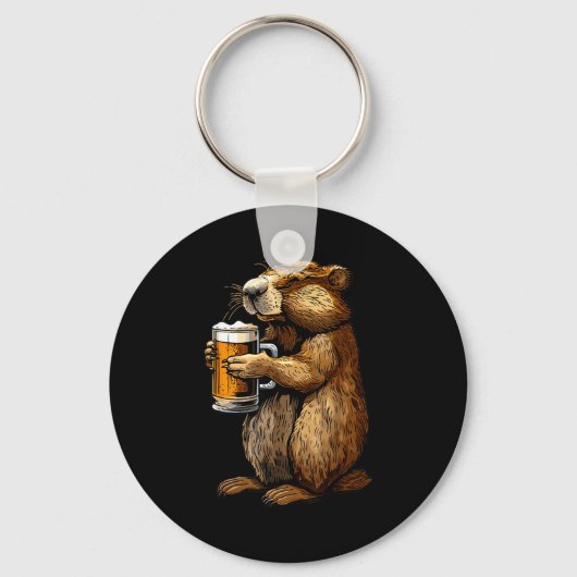 Porte-clés Bière Groundhog (Recto)
