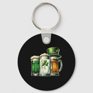Porte-clés Bière Irlandaise Drapeau Irlande Fête de la Saint-