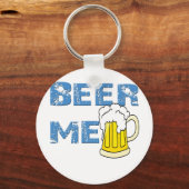 Porte-clés bière me marre (Recto)