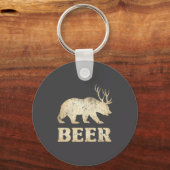 Porte-clés Bières anciennes Bear Deer  (Recto)
