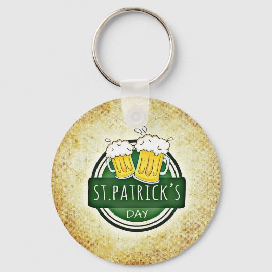 Porte-clés Bières de la Saint-Patrick (Recto)