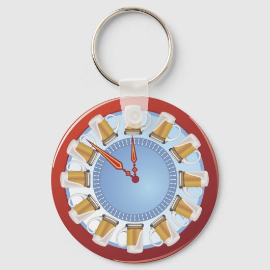Porte-clés BIÈRES O' Horloge (Recto)