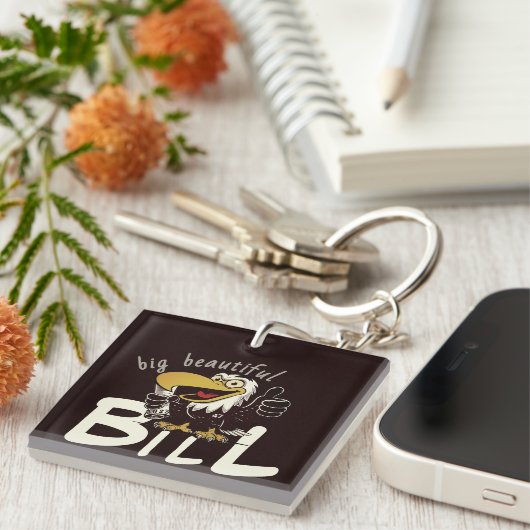 PORTE-CLÉS BIG BEAUTIFET BILL (Devant Droit)