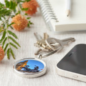 Porte-clés Big Ben et statue de Boadicea (Côté)