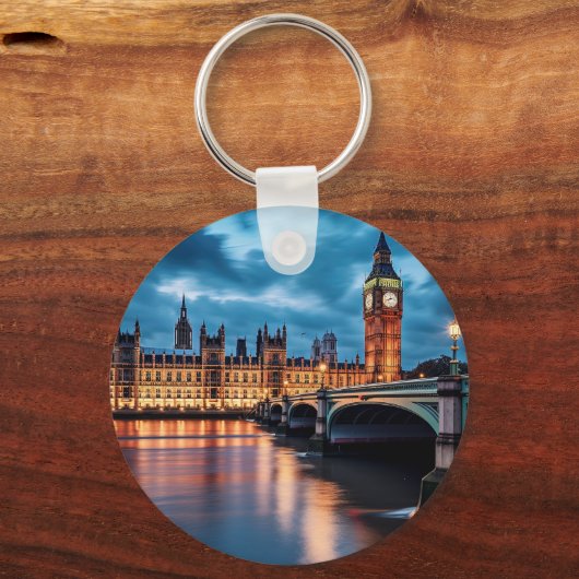 Porte-clés Big Ben, Londres. (Verso)