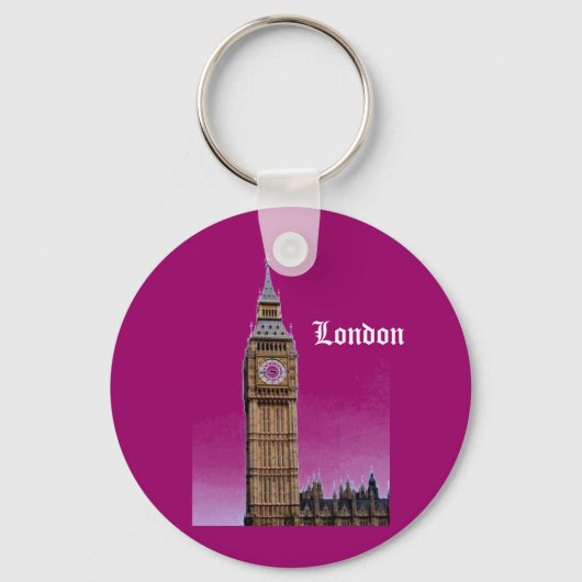 Porte-clés Big Ben - Londres (Recto)
