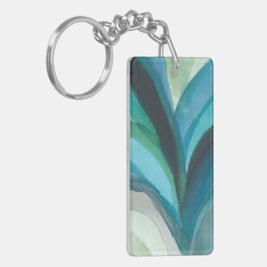 Porte-clés Big Blue Leaf I (Devant gauche)