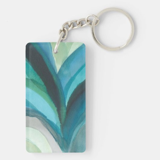Porte-clés Big Blue Leaf I (Dos)