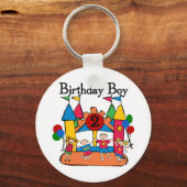Porte-clés Big Bounce Boy 2nd Birthday Tshirts et cadeaux (Recto)