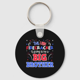 Porte-clés Big Brother Cute 4 juillet Annonce de grossesse