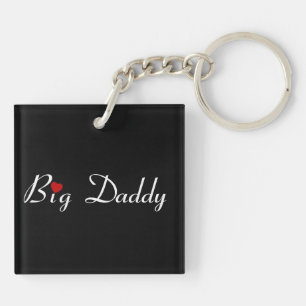 Porte-clés Big Daddy avec Red Heart