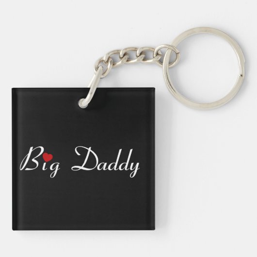 Porte-clés Big Daddy avec Red Heart (Dos)