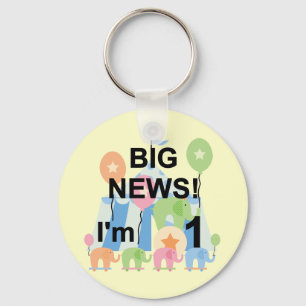 Porte-clés Big News Circus 1er Anniversaire T-shirts et cadea