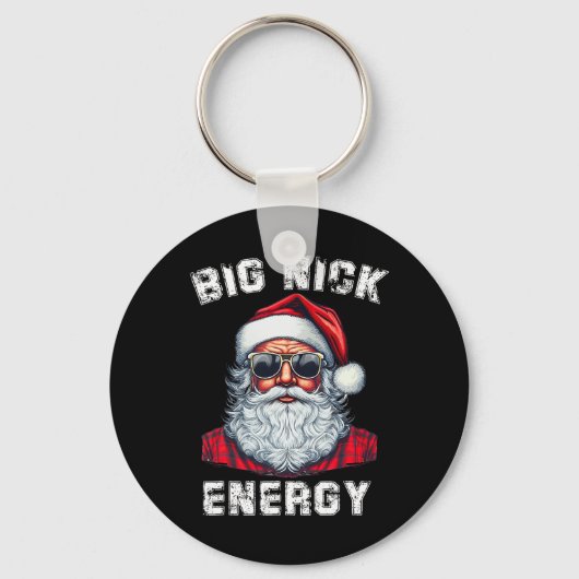 Porte-clés Big Nick Energy Fun Père Noël Noël 4 (Recto)