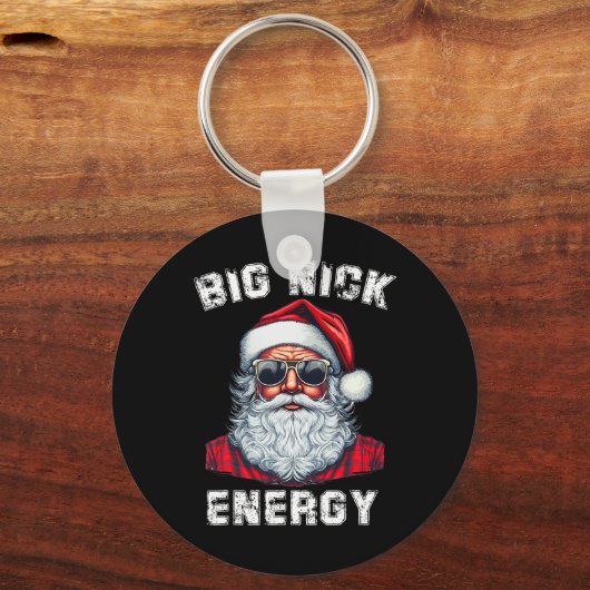 Porte-clés Big Nick Energy Fun Père Noël Noël 4 (Recto)
