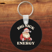 Porte-clés Big Nick Energy Funny Père Noël Noël (Recto)