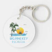 Porte-clés Big Pine Key Florida Keys voile (Dos)