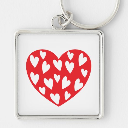 Porte-clés Big Red Heart Porte - clé (Devant)
