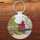 Porte-clés Big Red Lighthouse (Recto)