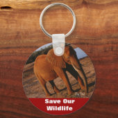 Porte-clés Big Red Sauver notre Porte - clé de la faune (Recto)