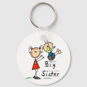 Porte-clés Big Sister Little Brother T-shirts and Gifts