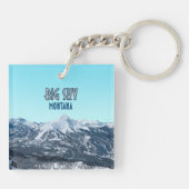 Porte-clés Big Sky Montana Vintage (Dos)