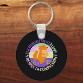 Porte-clés Big Soeur Love - Fils Bonifié Fox (Recto)