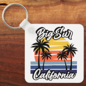 Porte-clés Big Sur Californie (Recto)
