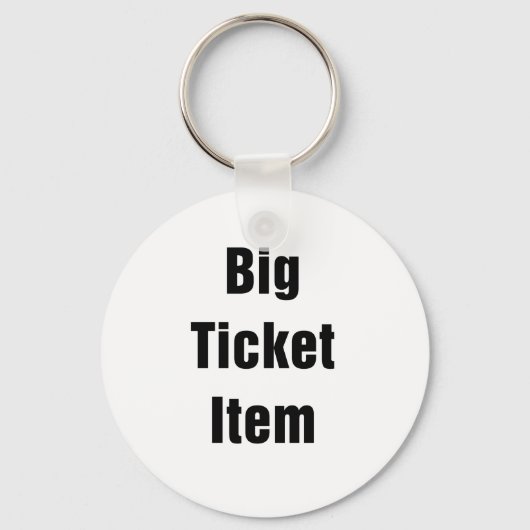 Porte-clés Big Ticket Item (Recto)