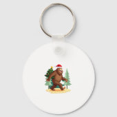 Porte-clés Bigfoot Arbre de Noël Santa Hat (5) (Recto)