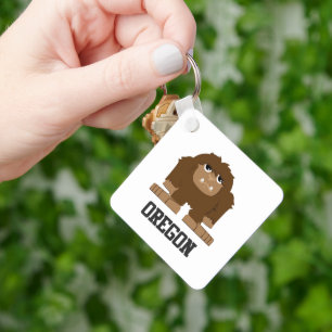 Porte-clés Bigfoot d'Oregon