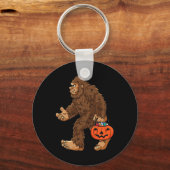 Porte-clés Bigfoot Jack-o'-lantern Fun Halloween Garçons Enfa (Verso)
